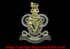 The Queen's Royal Hussars (QRH) Cap Badge