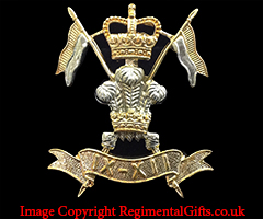 9th/12th Royal Lancers (9/12) Cap Badge