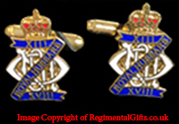 13th/18th Royal Hussars (13/18) Cufflinks