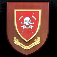 The Queens Royal Lancers (QRL) Wall Shield Plaque