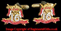 16th/5th The Queens Royal Lancers (16/5) Cufflinks