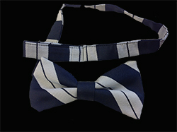 17/21 Lancers Striped Bow Tie