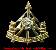 Recconiassance Corps Cap Badge