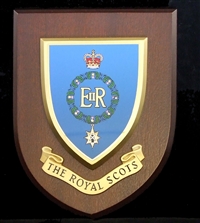 The Royal Scots Wall Shield Plaque