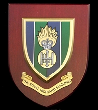 The Royal Highland Fusiliers Wall Shield Plaque