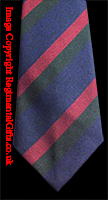 The Black Watch (Royal Highland Regiment) Striped Tie
