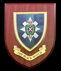 The Black Watch (Royal Highland Regiment) Wall Shield Plaque