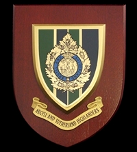 The Argyll And Sutherland Highlanders (ARGYLL & SUTH) Wall Shield Plaque