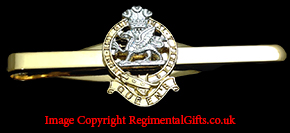 The Queen's Regiment Tie Bar