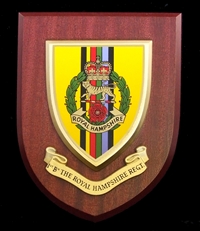The Royal Hampshire Regiment Wall Shield Plaque