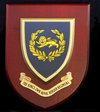 The Kings Own Royal Border Regiment (KORBR) Wall Shield Plaque