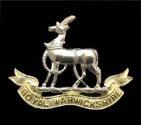 The Royal Warwickshire Fusiliers Cap Badge