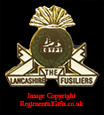 The Lancashire Fusiliers Lapel Pin 