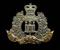 The Suffolk Regiment Cap Badge Queens Crown