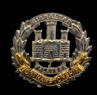 The Northamptonshire Regiment Cap Badge