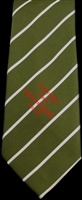 The Green Howards Striped Tie
