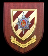 The Worcestershire Regiment Wall Shield Plaque