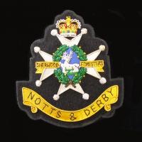 The Sherwood Foresters (Notts & Derby) Blazer Badge