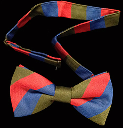 The Royal Welsh Striped Bow Tie