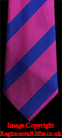 The Royal Welch Fusiliers (RWF) Striped Tie