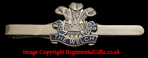 The Welch Regiment Tie Bar