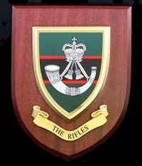 The Rifles Wall Shield Plaque