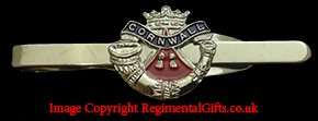 The Duke Of Cornwall's Light Infantry (DCLI) Tie Bar