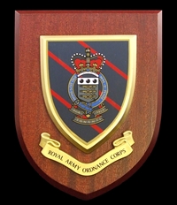 Royal Army Ordnance Corps (RAOC) Wall Shield Plaque