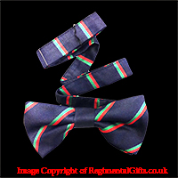 Royal Pioneer Corps (RPC) Striped Bow Tie