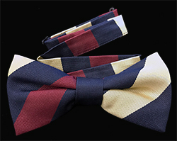 Royal Army Medical Corps (RAMC)Striped Bow Tie