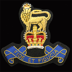 Royal Army Pay Corps (RAPC)qc Blazer Badge