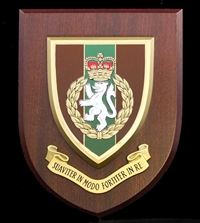 Women's Royal Army Corps (WRAC) Wall Shield Plaque