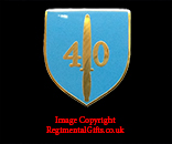 40 Commando Royal Marines (RM) Lapel Pin 