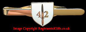 42 Commando Royal Marines (RM) Tie Bar