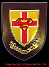Command Company 42 Commando Royal Marines (RM) Wall Shield Plaque