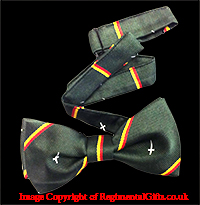 43 Commando Royal Marines (RM) Motif Bow Tie