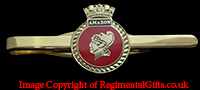 Royal Navy HMS AMAZON  Tie Bar