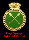 HMS ARROW Royal Navy Lapel Pin