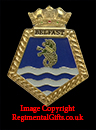 HMS BELFAST Royal Navy Lapel Pin