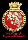 HMS ENTERPRISE Royal Navy Lapel Pin