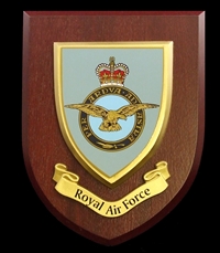 Royal Air Force (RAF) (QC) Wall Shield Plaque