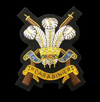 3rd Carabiniers   Blazer Badge