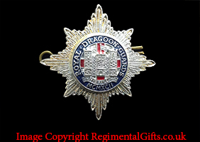 The Royal Dragoon Guards (RDG) Cap Badge
