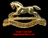 The Queen's Own Hussars Lapel Pin 