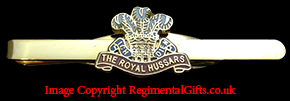 The Royal Hussars Tie Bar
