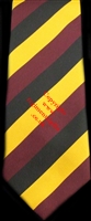 The East Lancashire Regiment Striped Tie