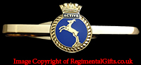 Royal Navy HMS ACTIVE  Tie Bar