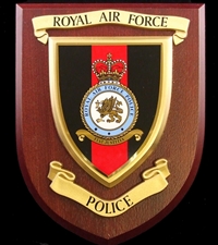 Royal Air Force (RAF) Police Wall Shield Plaque